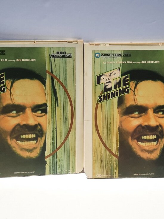 Other - The Shining (Warner Bros, 1980) RCA CED VideoDisc Part 1 & Part 2, Rare, HTF